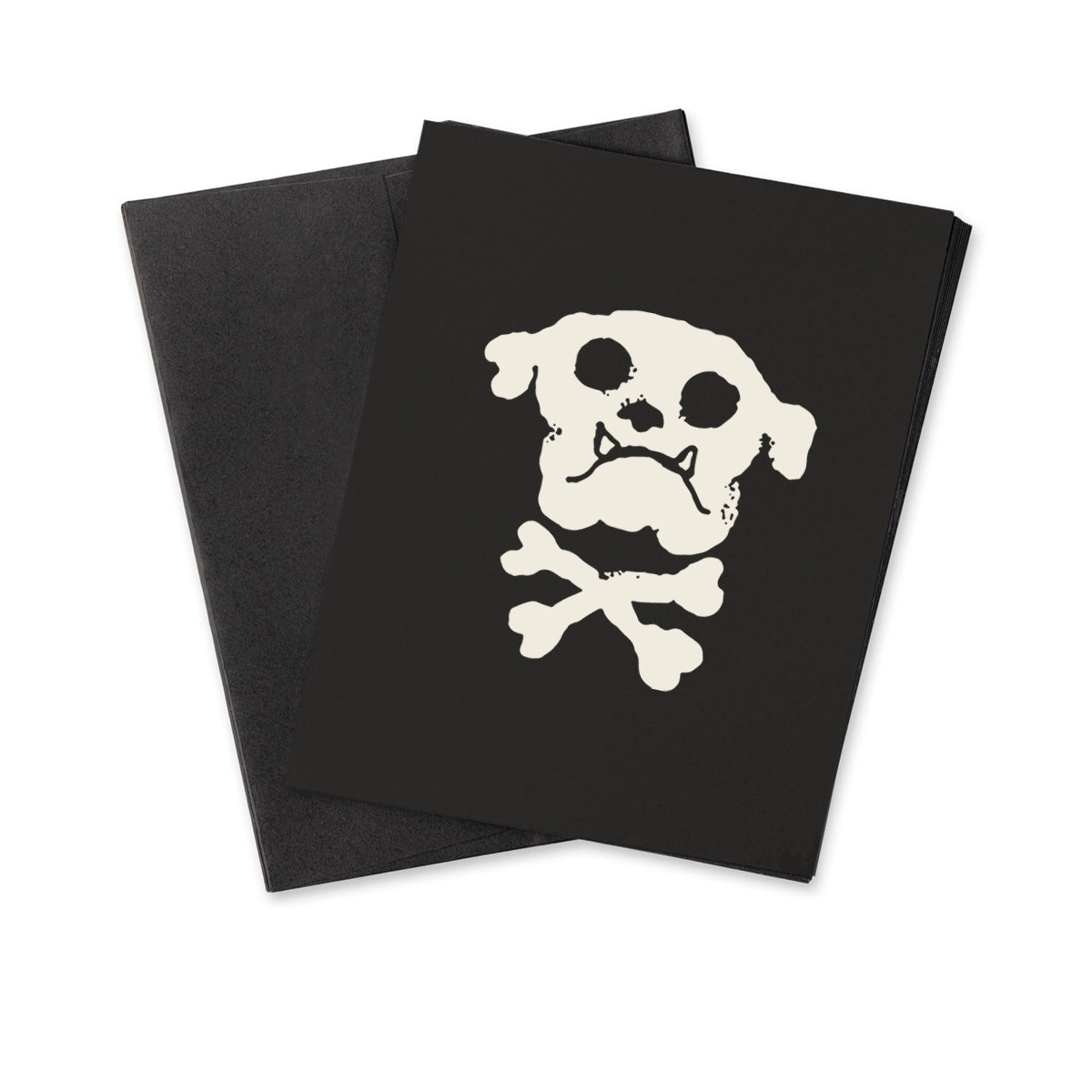 Bulldog & Bones Card (Single)