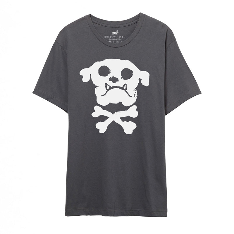 Bulldog & Bones Tee (Asphalt)