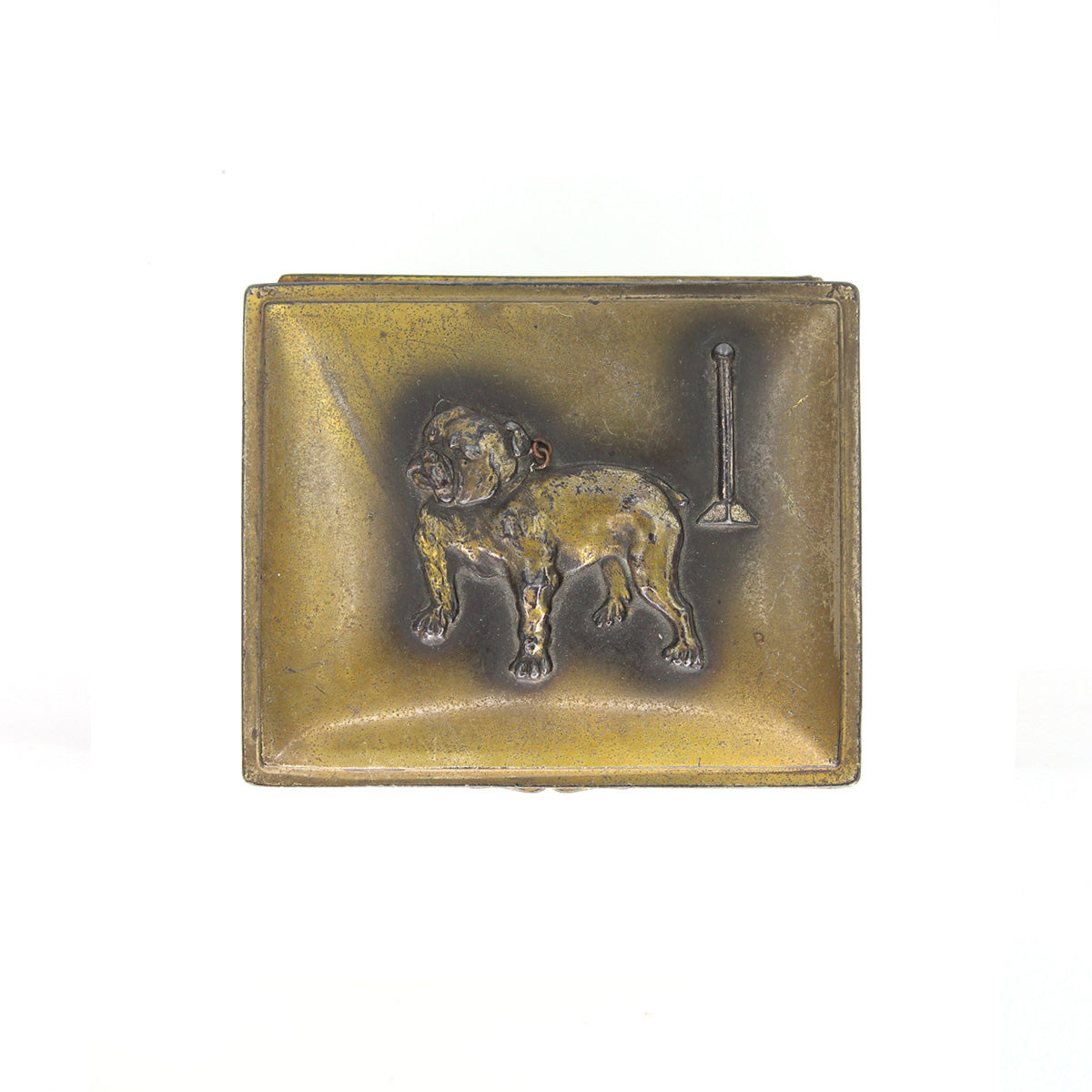 Vintage Brass Bulldog Trinket Box 2 - SOLD