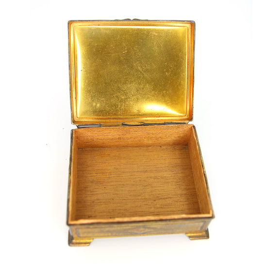 Vintage Brass Bulldog Trinket Box 2 - SOLD