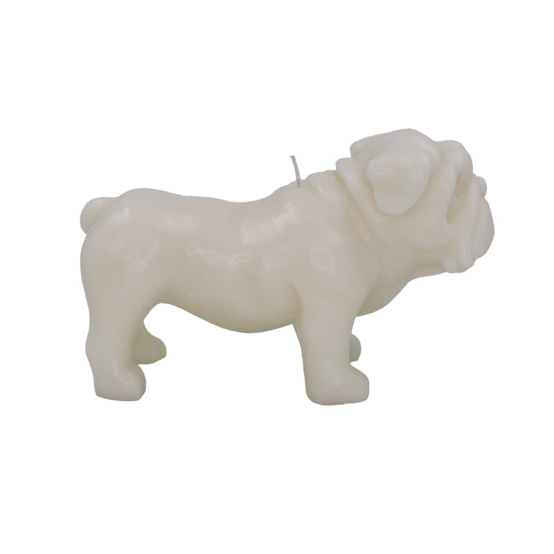 Bulldog Shaped Candle (Bergamot & Teak)