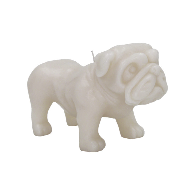 Bulldog Shaped Candle (Bergamot & Teak)
