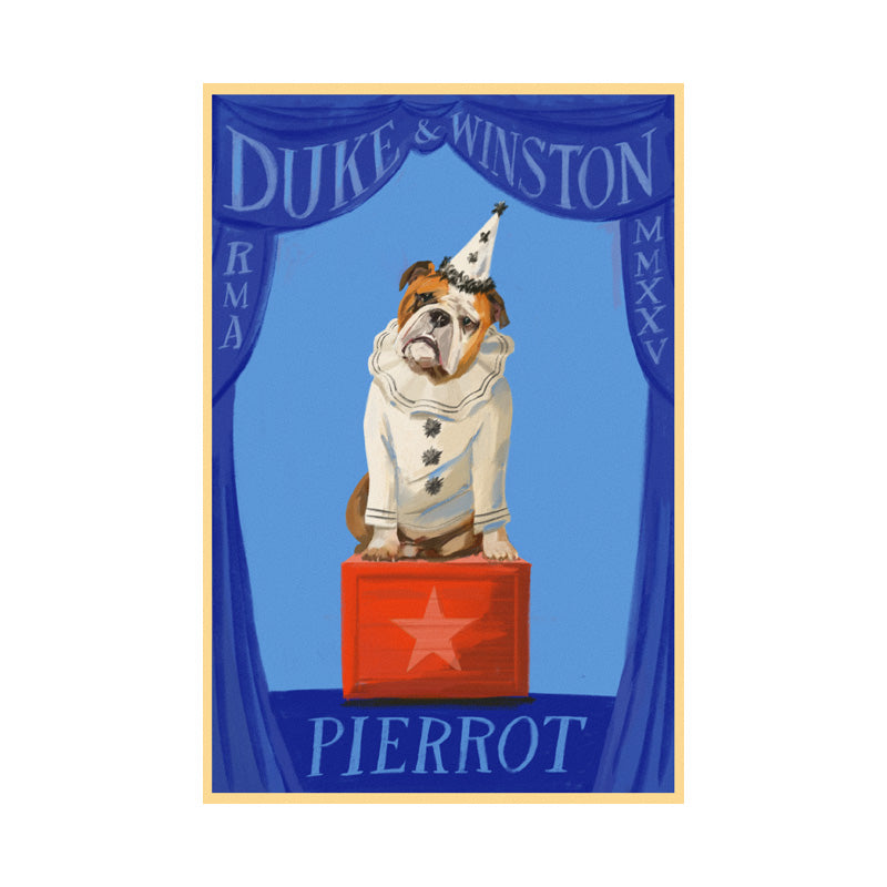 Vintage Bulldog Festival Postcards (Set of 4)