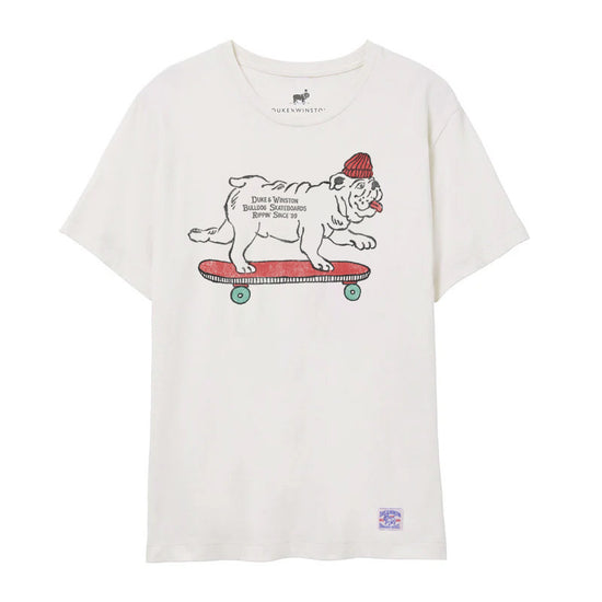Bulldog Skateboards Tee (Vintage White)