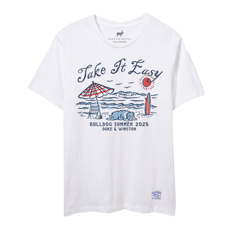 Bulldog Summer '25 Tee (White)
