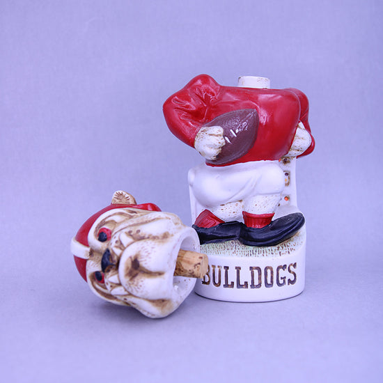 Vintage Bulldog Decanter (U of Georgia) - SOLD