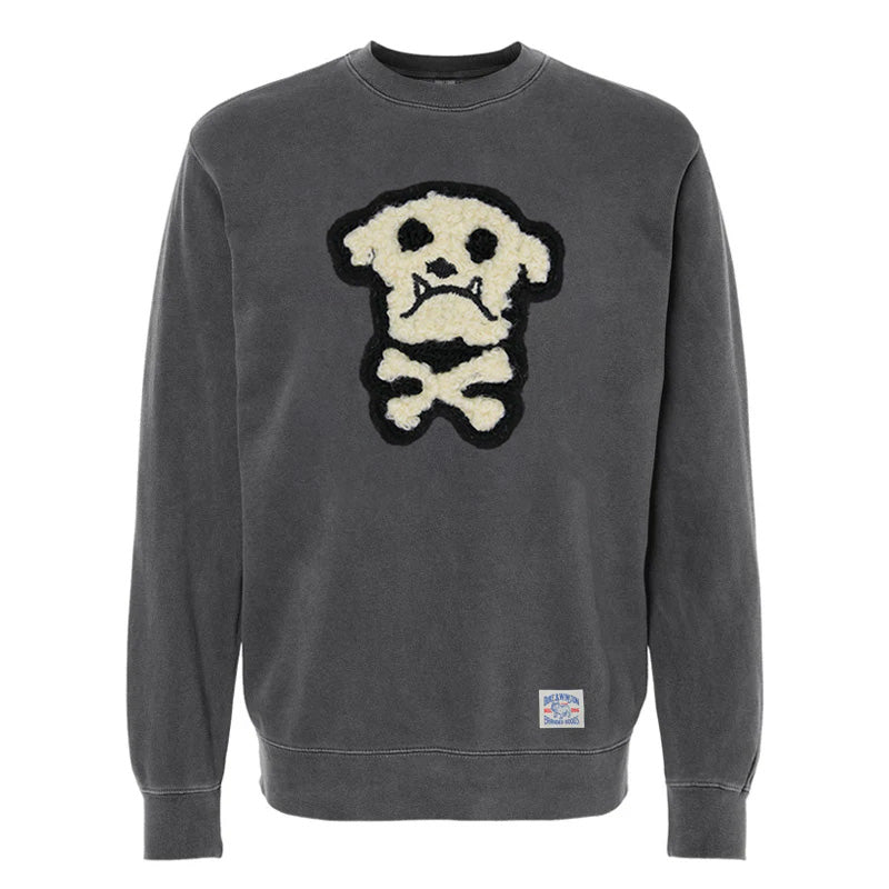Bulldog & Bones Chenille Sweatshirt (Pigment Black)