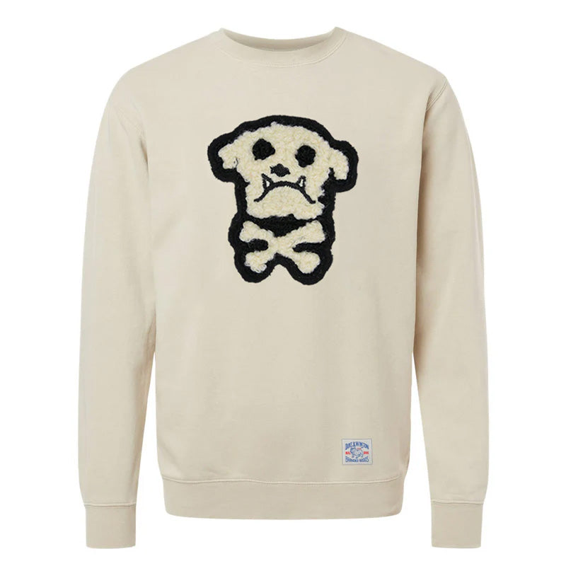 Bulldog & Bones Chenille Sweatshirt (Pigment Ivory)