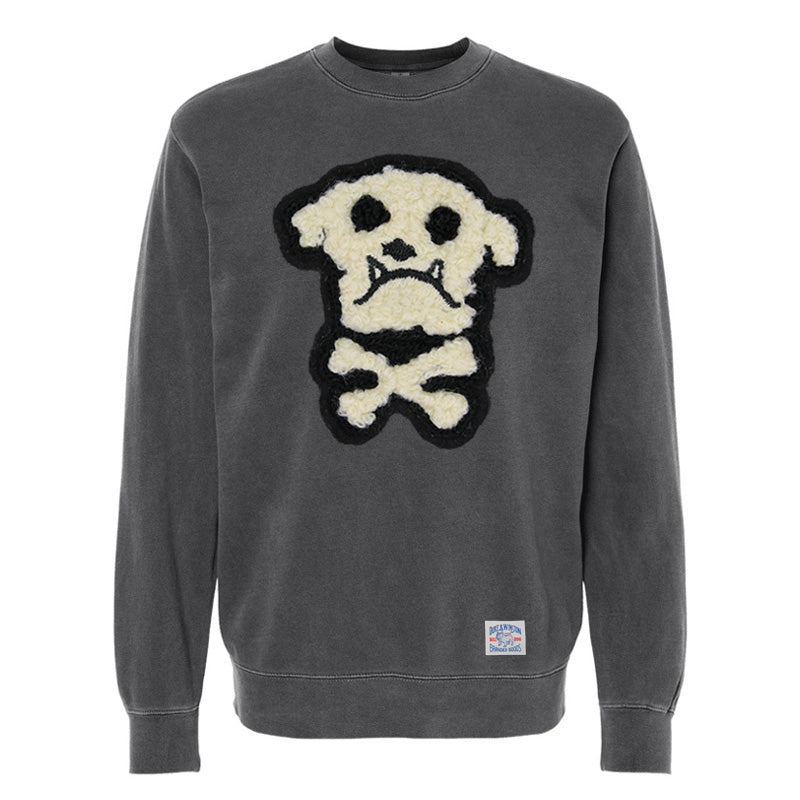 Bulldog & Bones Chenille Sweatshirt (Pigment Black)