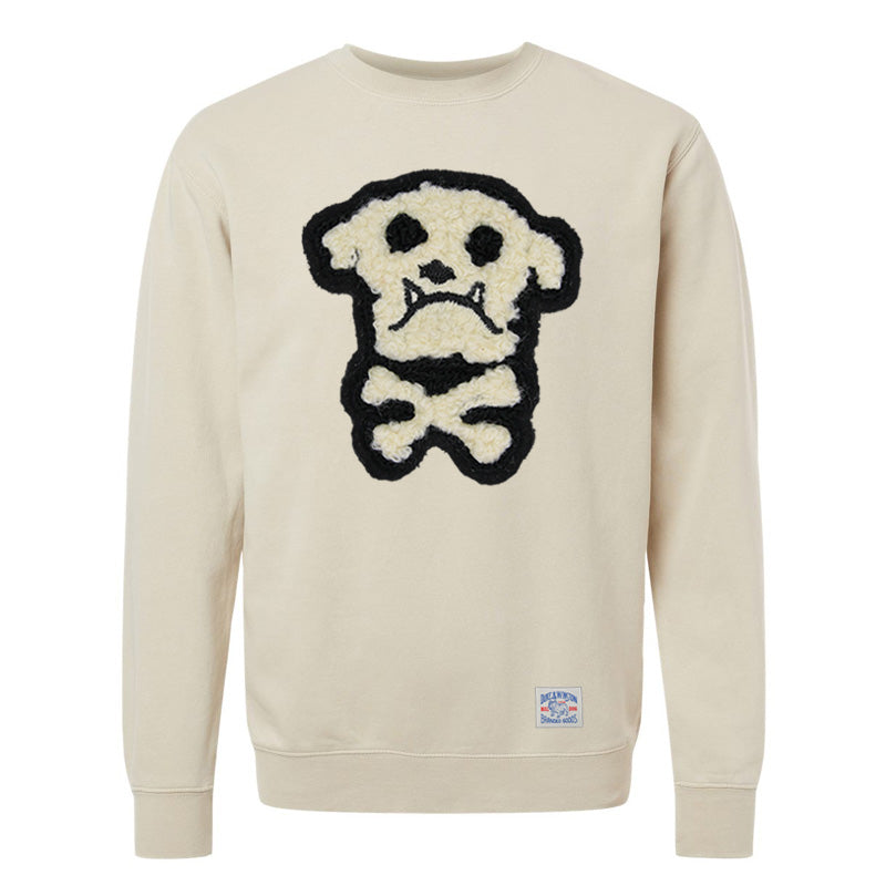 Bulldog & Bones Chenille Sweatshirt (Pigment Ivory)