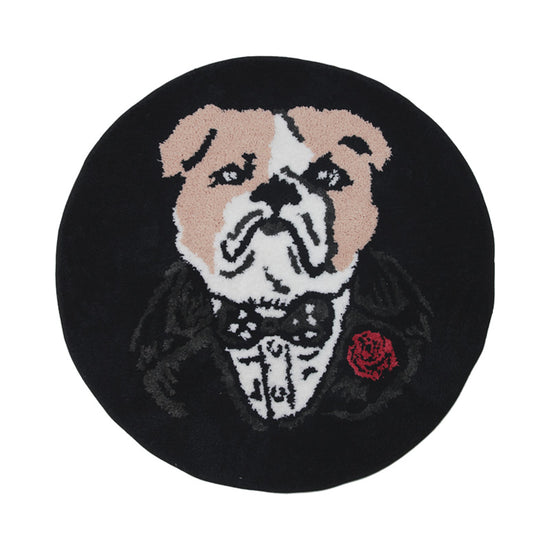 Churchill Bulldog Tufted Rug