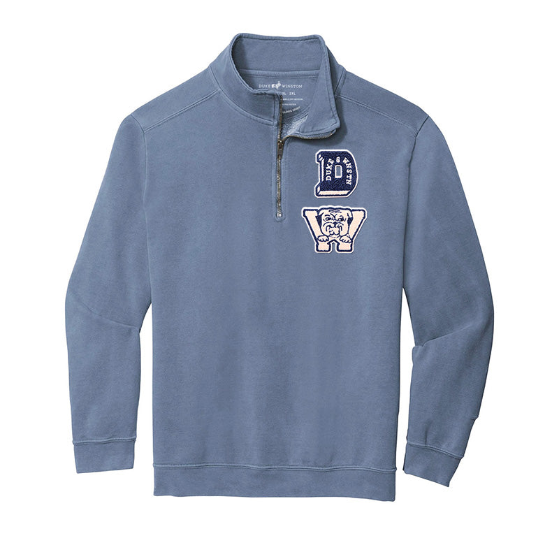 DW Patch Quarter Zip (Blue Jean)