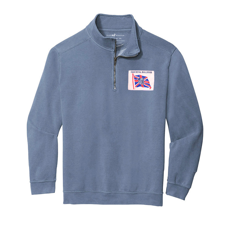 Royal Bulldogs Quarter Zip (Blue Jean)