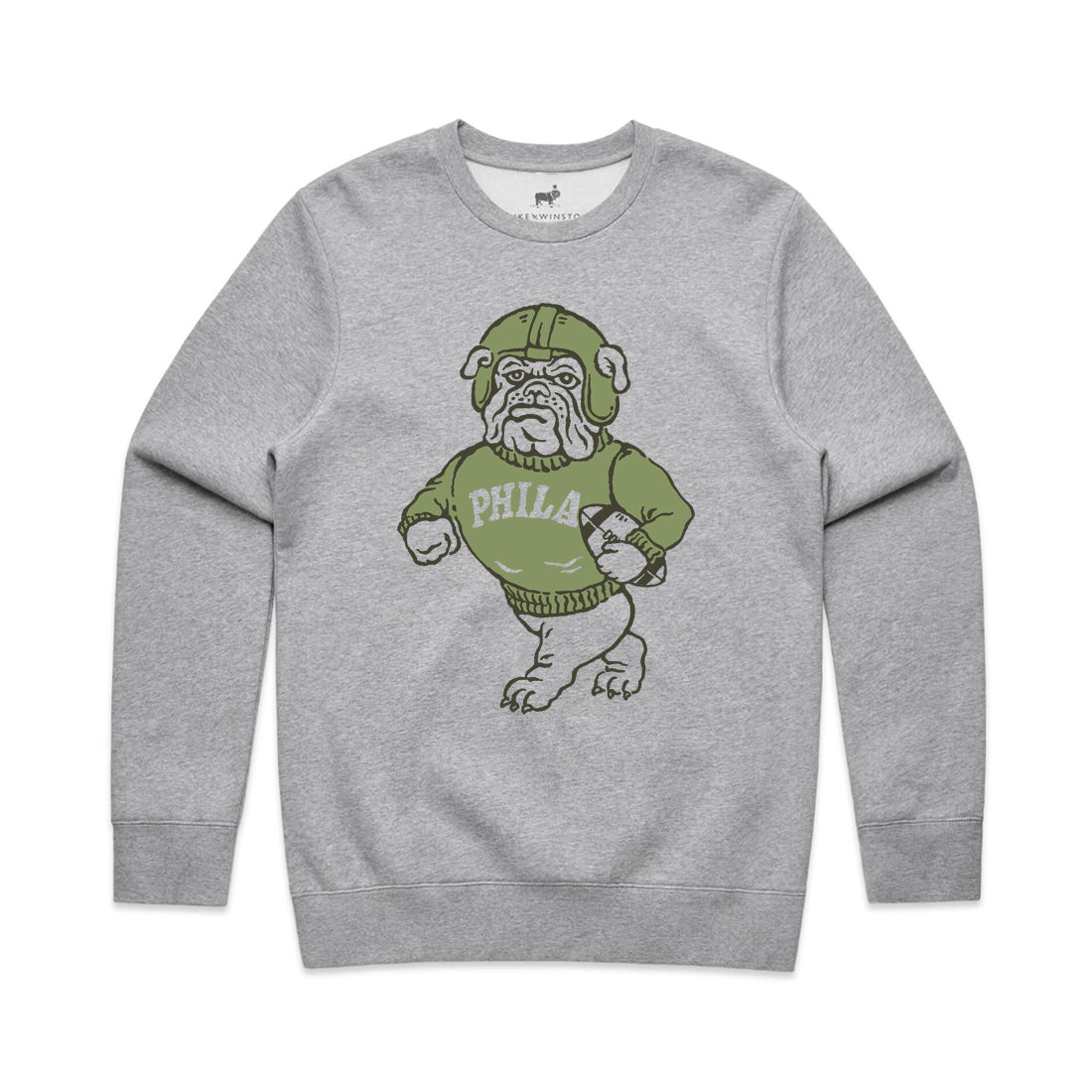 Philadelphia Bulldogs Sweatshirt (Athletic Heather)