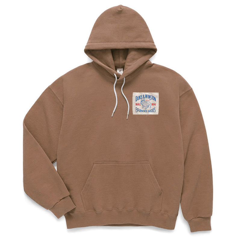 Bulldog Brand Hoodie (Vintage Brown)