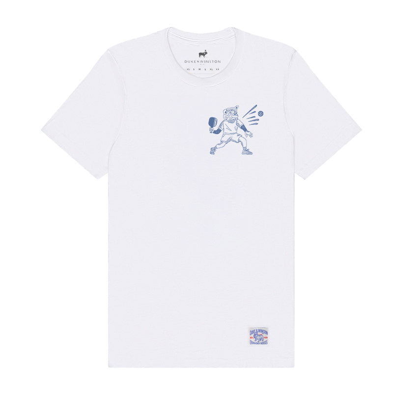 Bulldog Pickleball Tee (White)