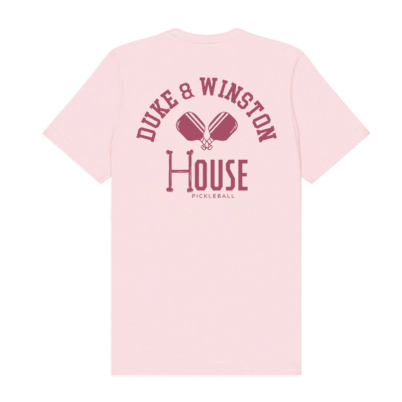 Bulldog Pickleball Tee (Light Pink)