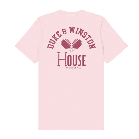 Bulldog Pickleball Tee (Light Pink)