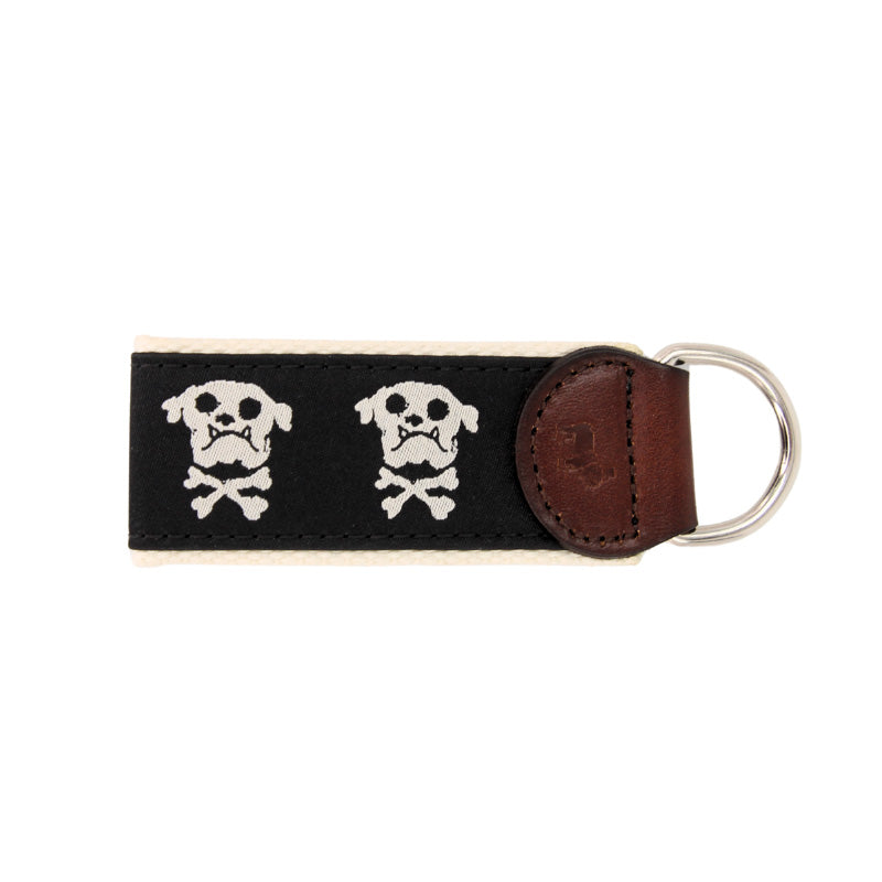 Bulldog & Bones Key Fob (Black)