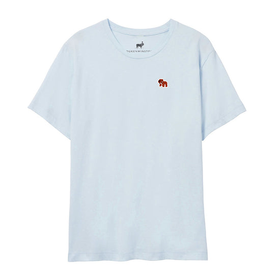 Mini Bulldog Patch Tee (Light Blue)