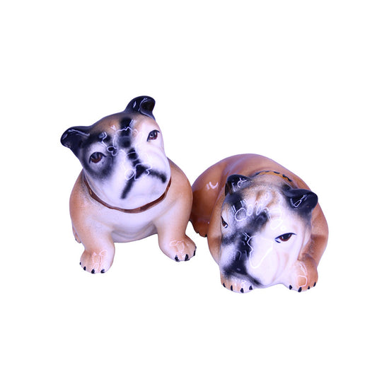 Mack Bulldog Salt & Pepper Shakers - SOLD