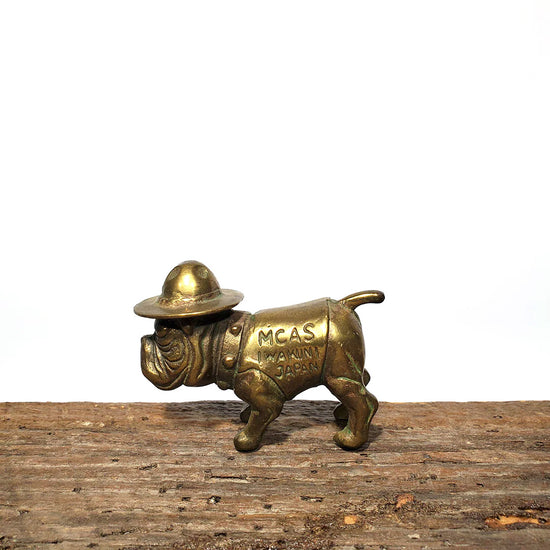 Vintage Marine Corps Brass Bulldog (SOLD)
