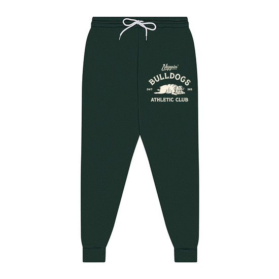 Nappin' Bulldog Sweatpants (Forest Green)