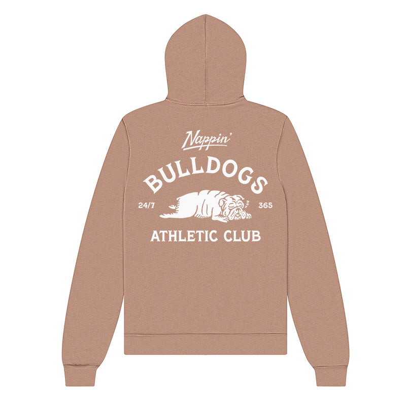 Nappin' Bulldogs Hoodie (Tan)