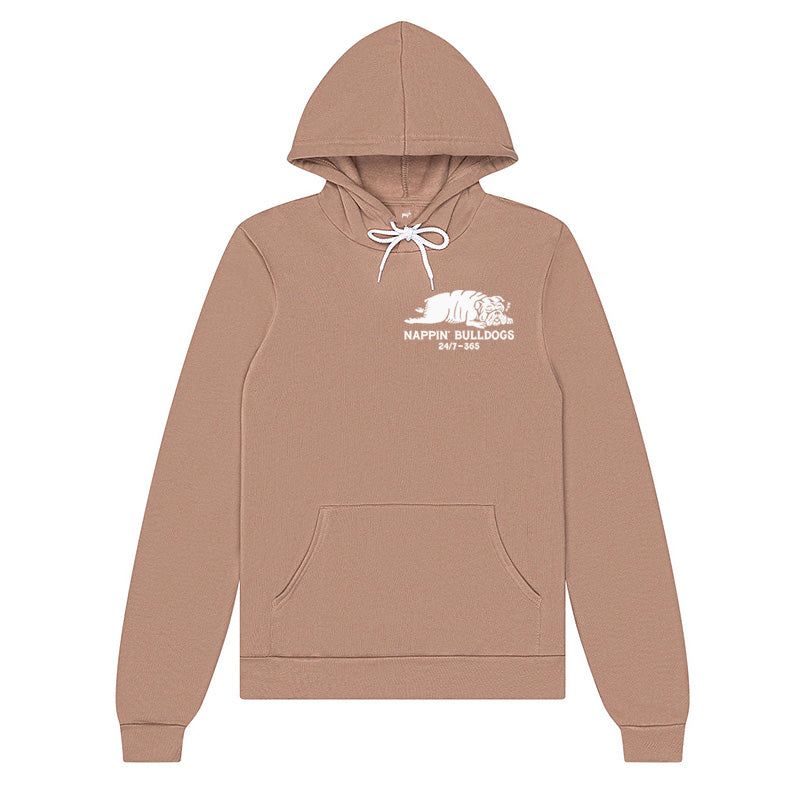 Nappin' Bulldogs Hoodie (Tan)