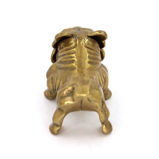 Vintage Brass Bulldog Paperweight (Large) - SOLD