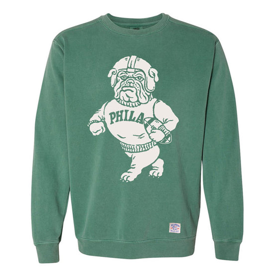 Philadelphia Bulldogs Vintage Sweatshirt (Light Green)