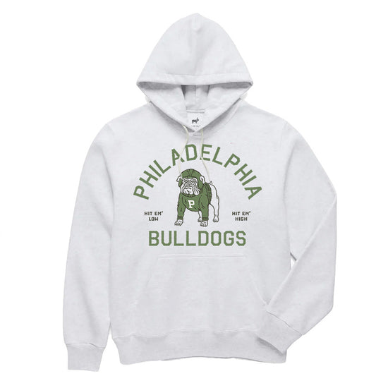 Phila Bulldogs Printed Hoodie (Ash)