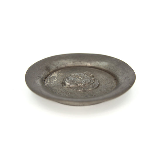 English Pewter Bulldog Tray - SOLD