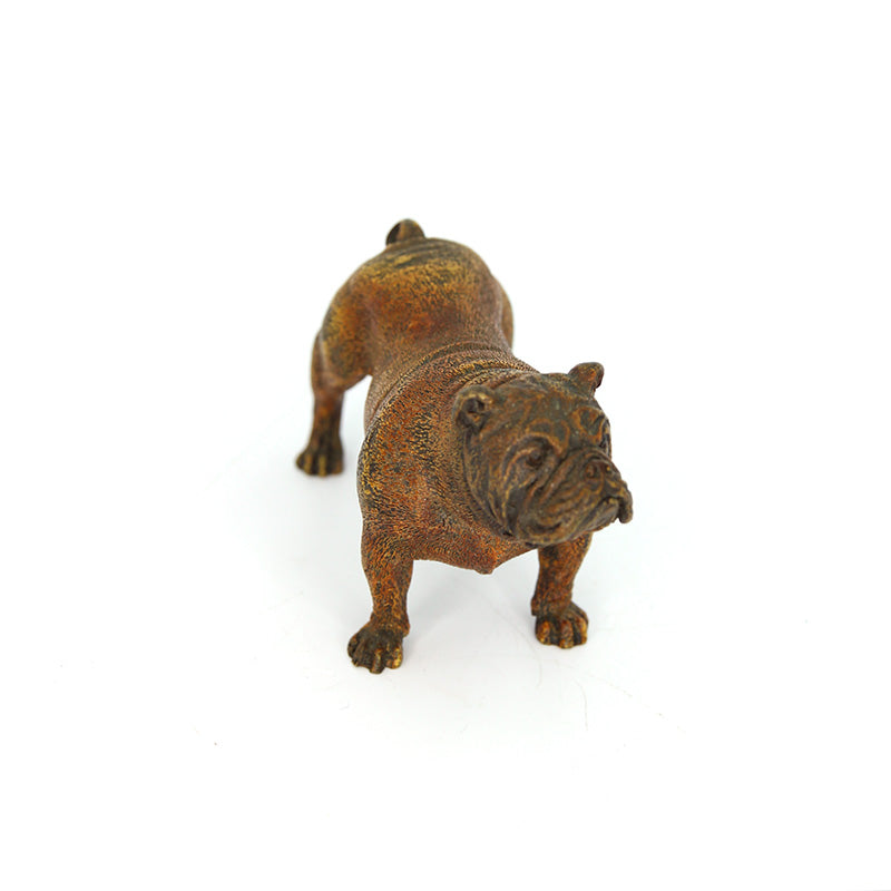 Austrian Cold Painted Bronze Bulldog