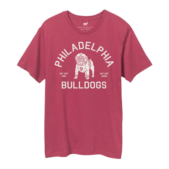 Phila Bulldogs Tee (UGA Vintage Red)