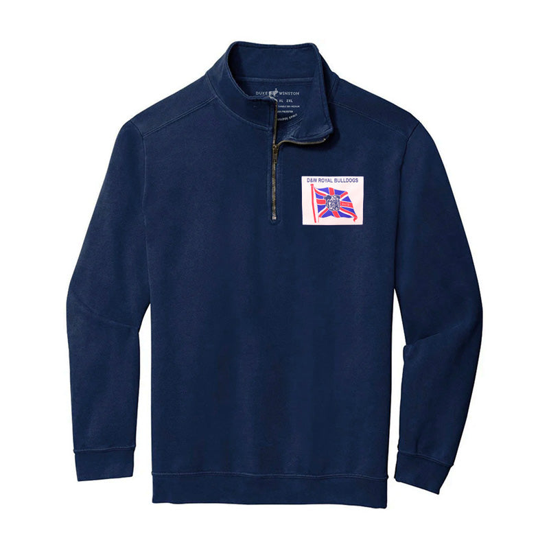 Royal Bulldogs Quarter Zip (Navy)