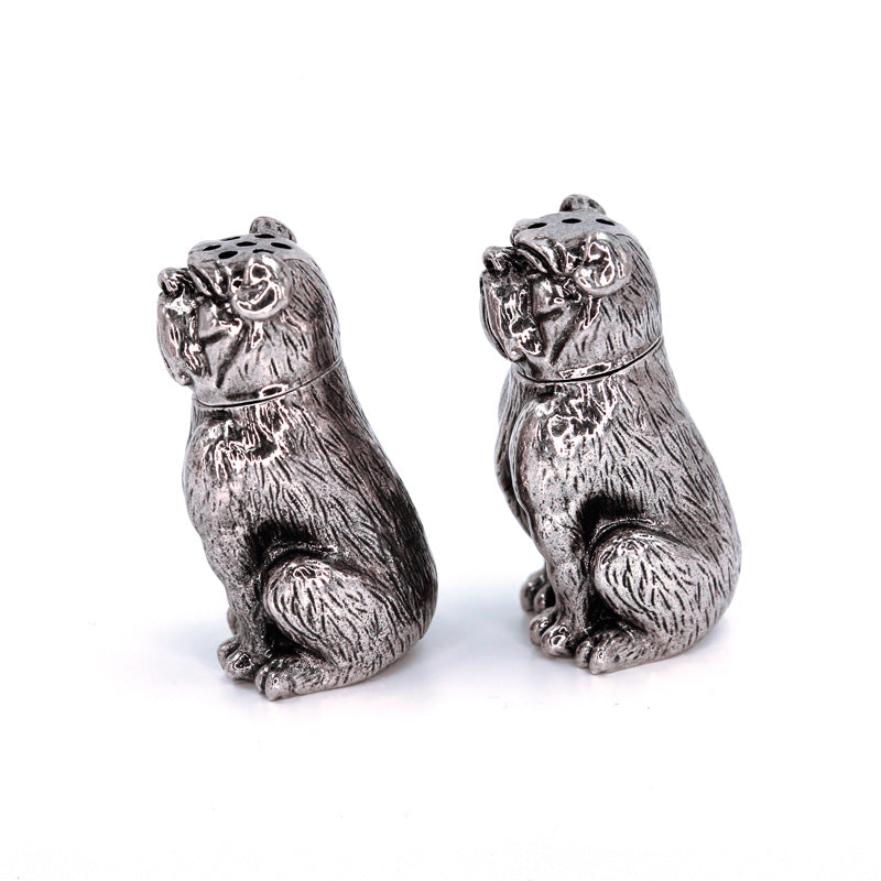 Bulldog Salt & Pepper Shakers