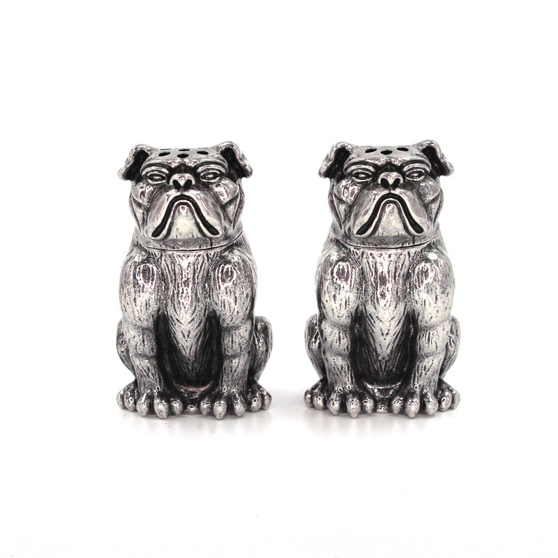Bulldog Salt & Pepper Shakers