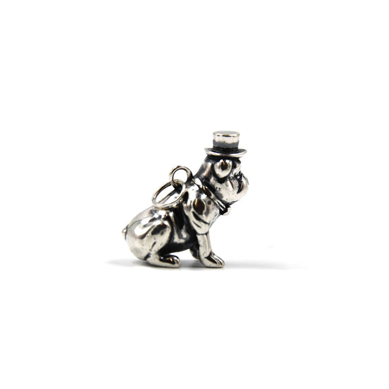 Churchill Bulldog Charm (Sterling Silver)