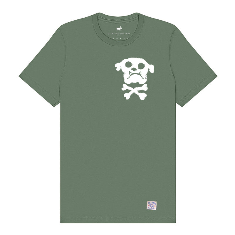 Bulldog & Bones Crest Tee (Pine)