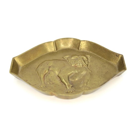 Austrian Brass Bulldog Tray