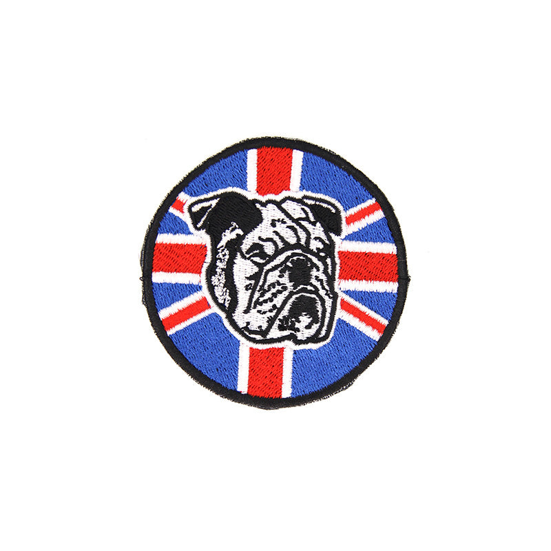 Union Jack Bulldog Patch