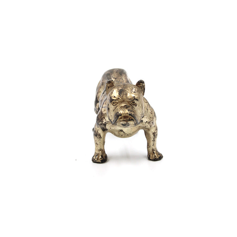 Vintage Metal Bulldog Paperweight - SOLD