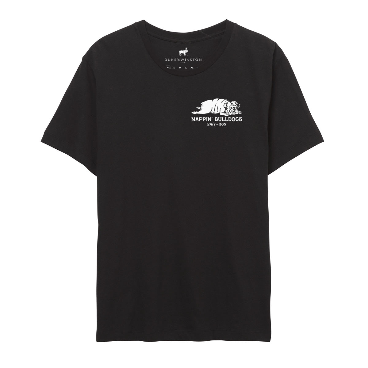 Load image into Gallery viewer, Nappin&amp;#39; Bulldogs Tee (Vintage Black)
