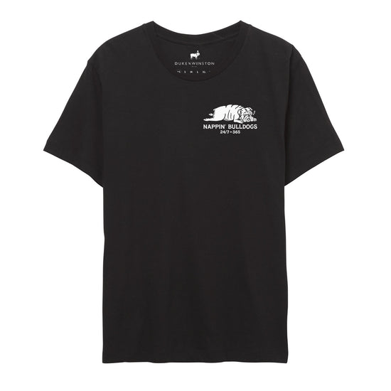 Load image into Gallery viewer, Nappin&amp;#39; Bulldogs Tee (Vintage Black)

