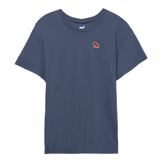 Mini Bulldog Patch Tee (Vintage Navy)