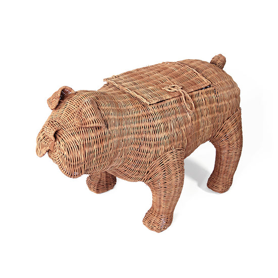 Sir Winston Wicker Bulldog (Chestnut)