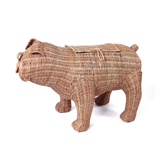 Sir Winston Wicker Bulldog (Chestnut)