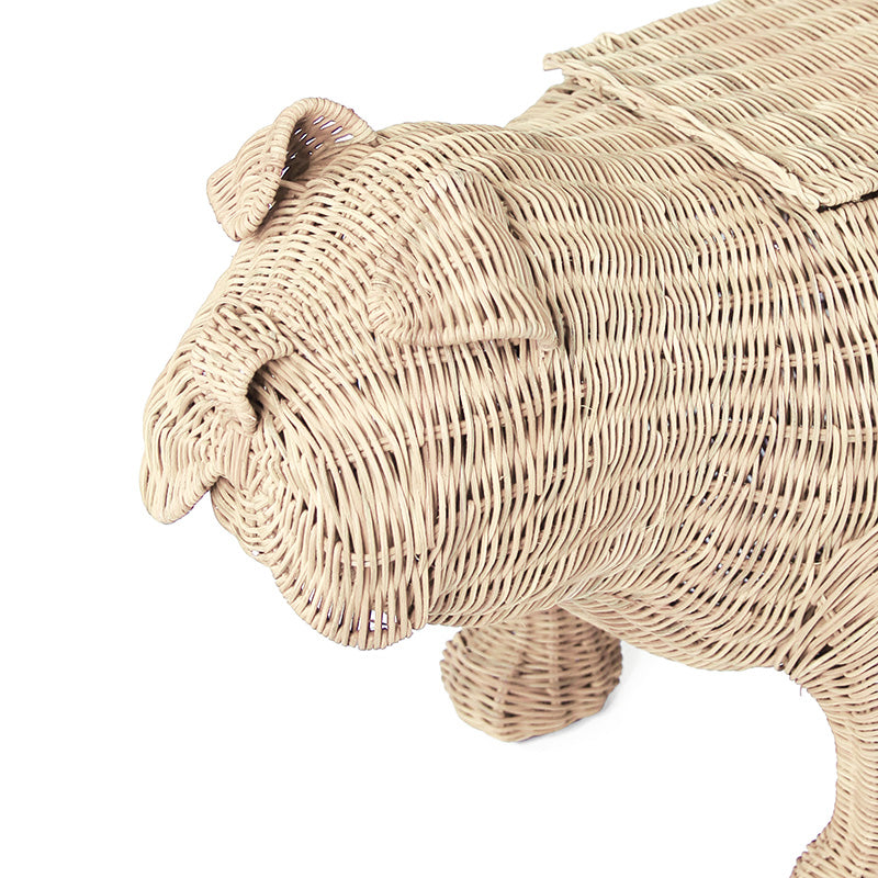 Sir Winston Wicker Bulldog (Natural)