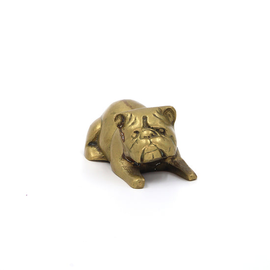 Load image into Gallery viewer, Laying Bulldog Paperweight 2 - SOLD
